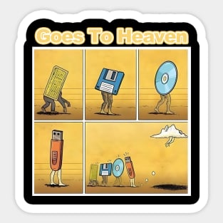 Storage goes to Heaven Sticker